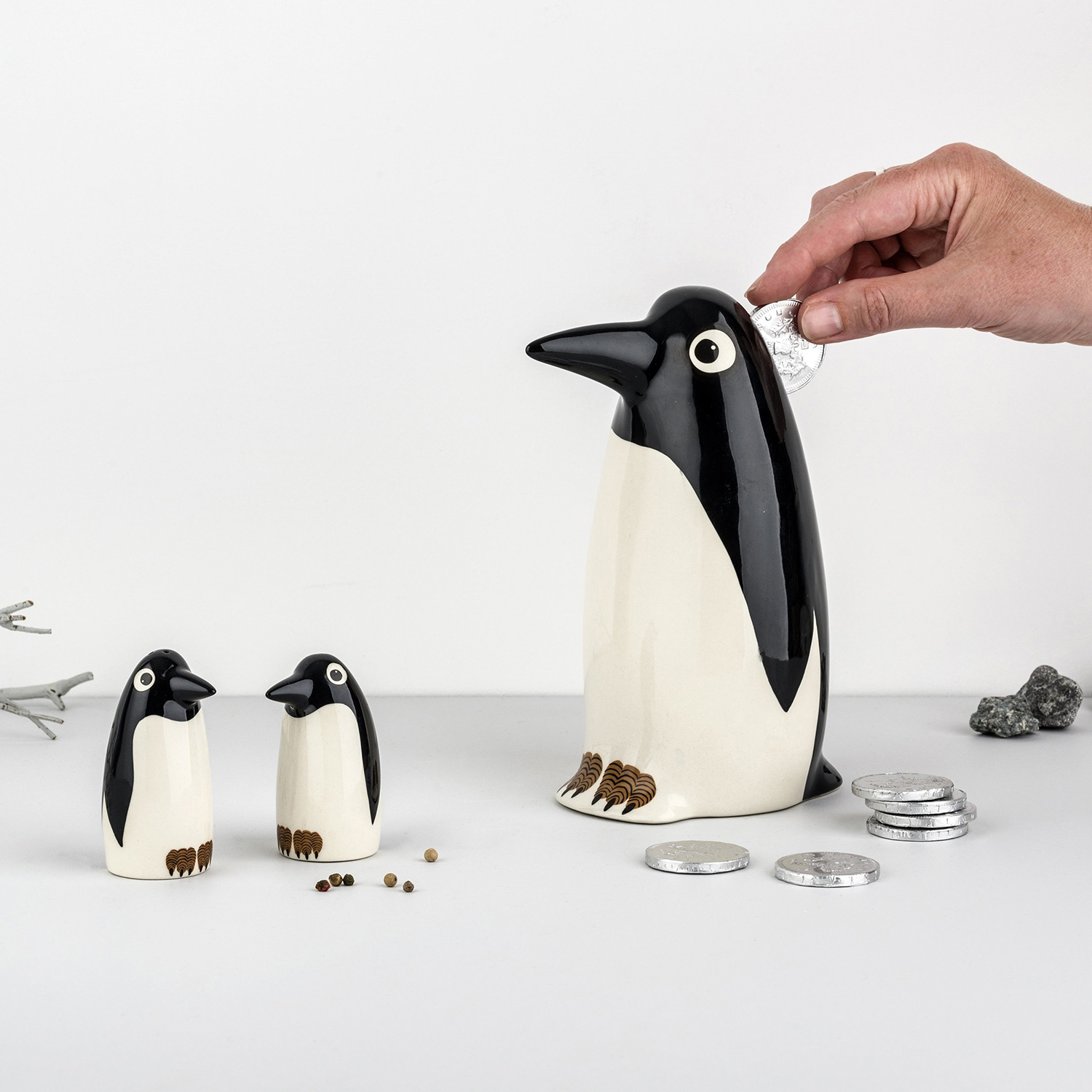 貯金箱 ペンギン